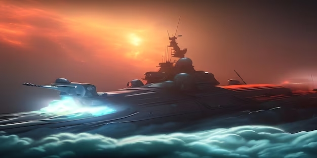 Battleship 2D game